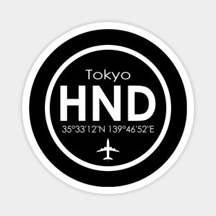 HND, Tokyo Haneda Airport Magnet